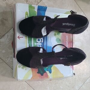 Desigual Women's Black and Purple Shoes
